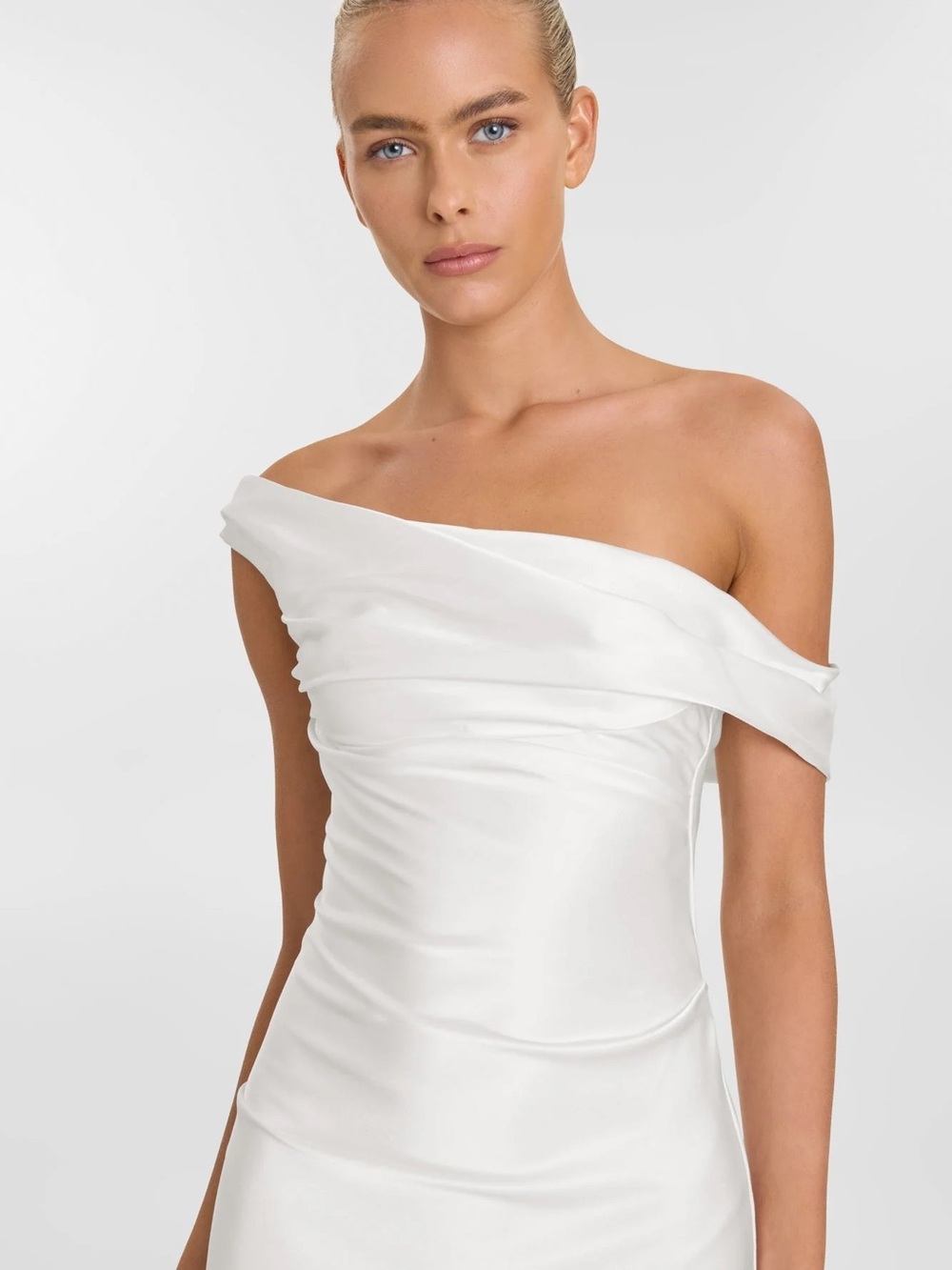 KYHA Studios FOX, style C755, Bright Ivory Unaltered - Picture 2 of 5